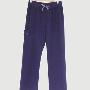 Jaanuu Purple Straight Leg Pants